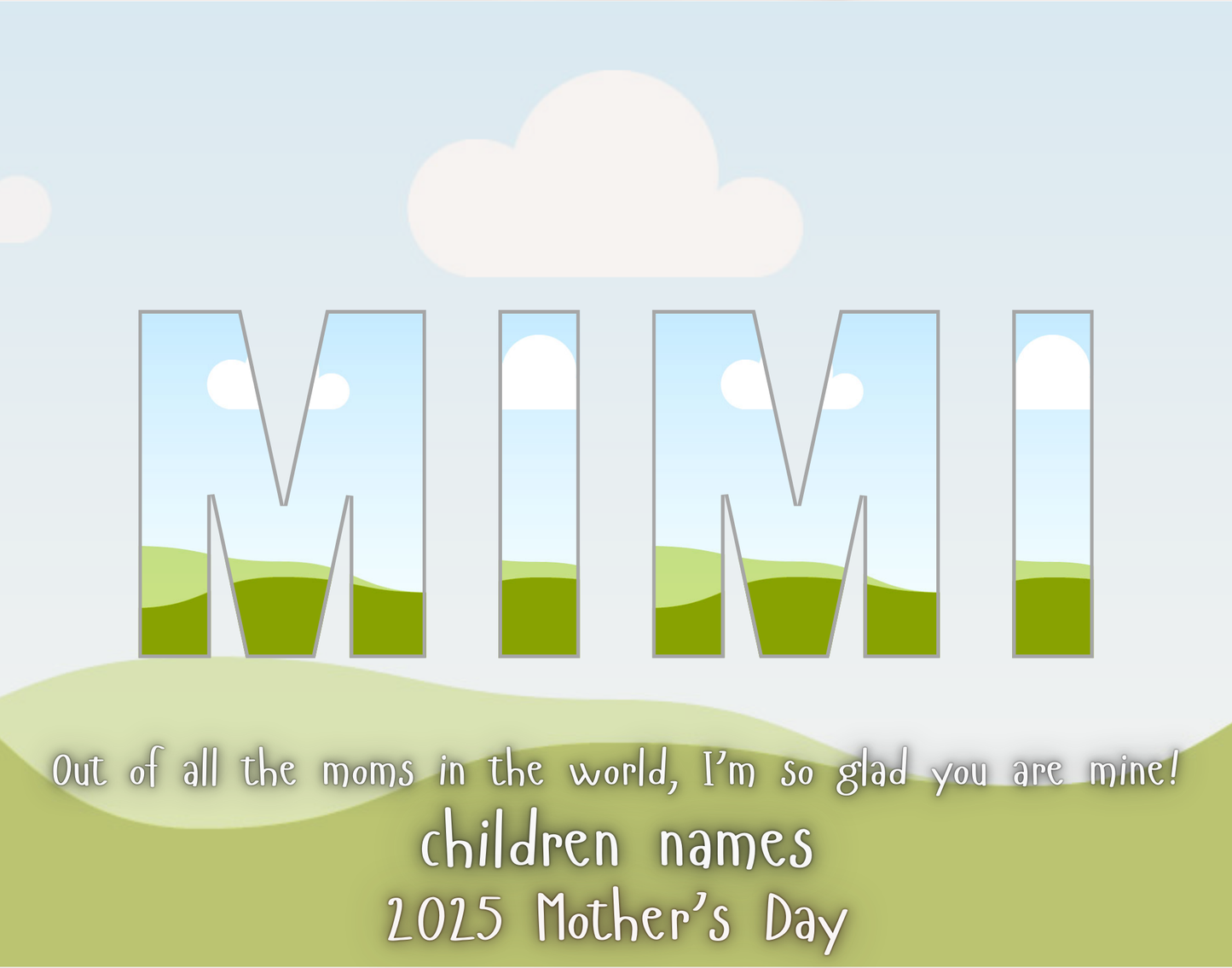 Mother's Day Photo Collage