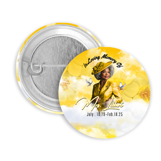 Memorial Custom Buttons