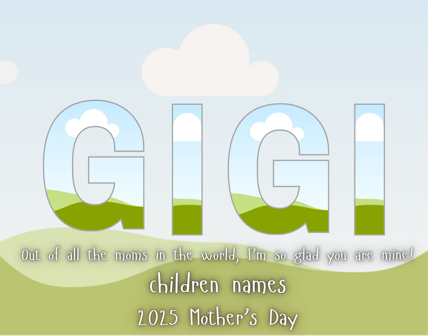 Mother's Day Photo Collage