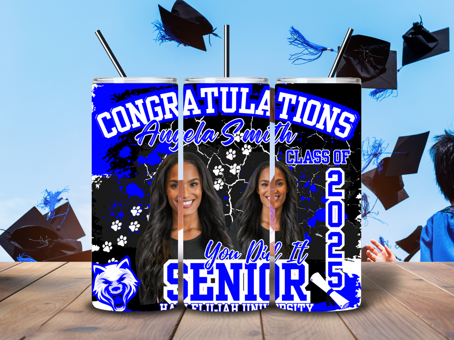 Custom Graduation Tumbler