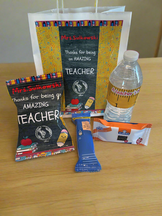 Teachers Appreciate Day Treat Bag