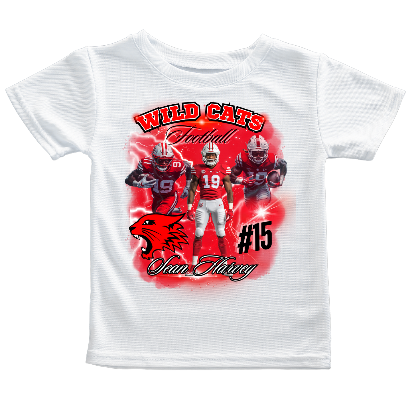 Custom Football T-Shirts