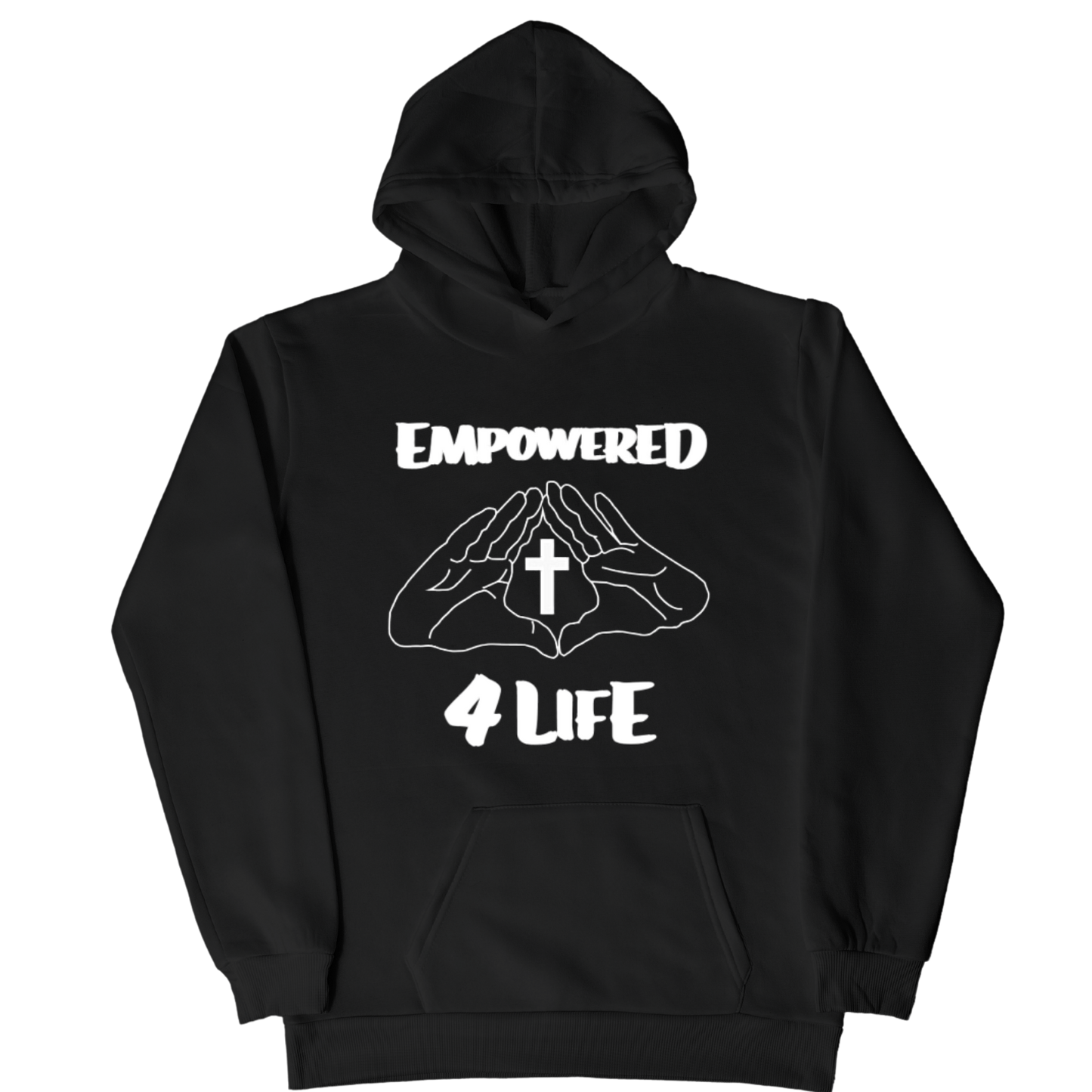 E4L White Logo Sweater