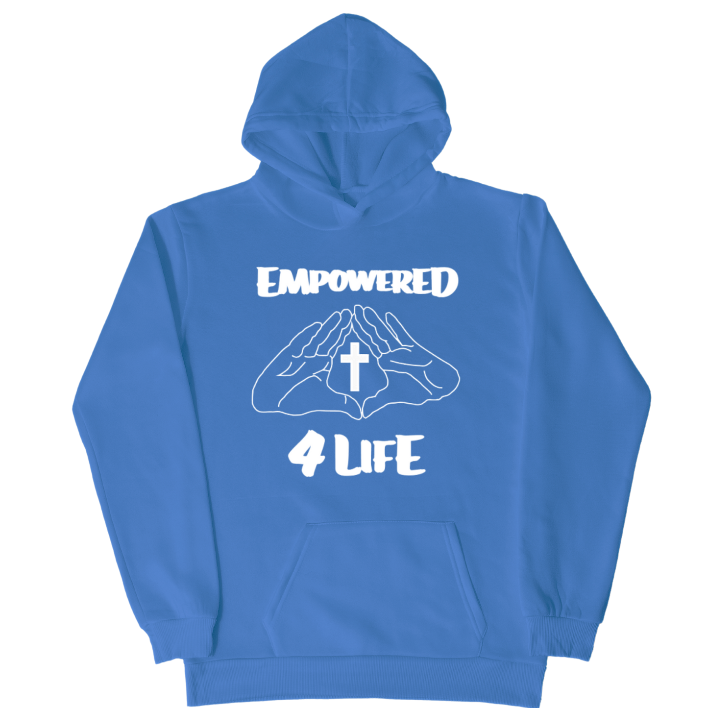 E4L White Logo Sweater