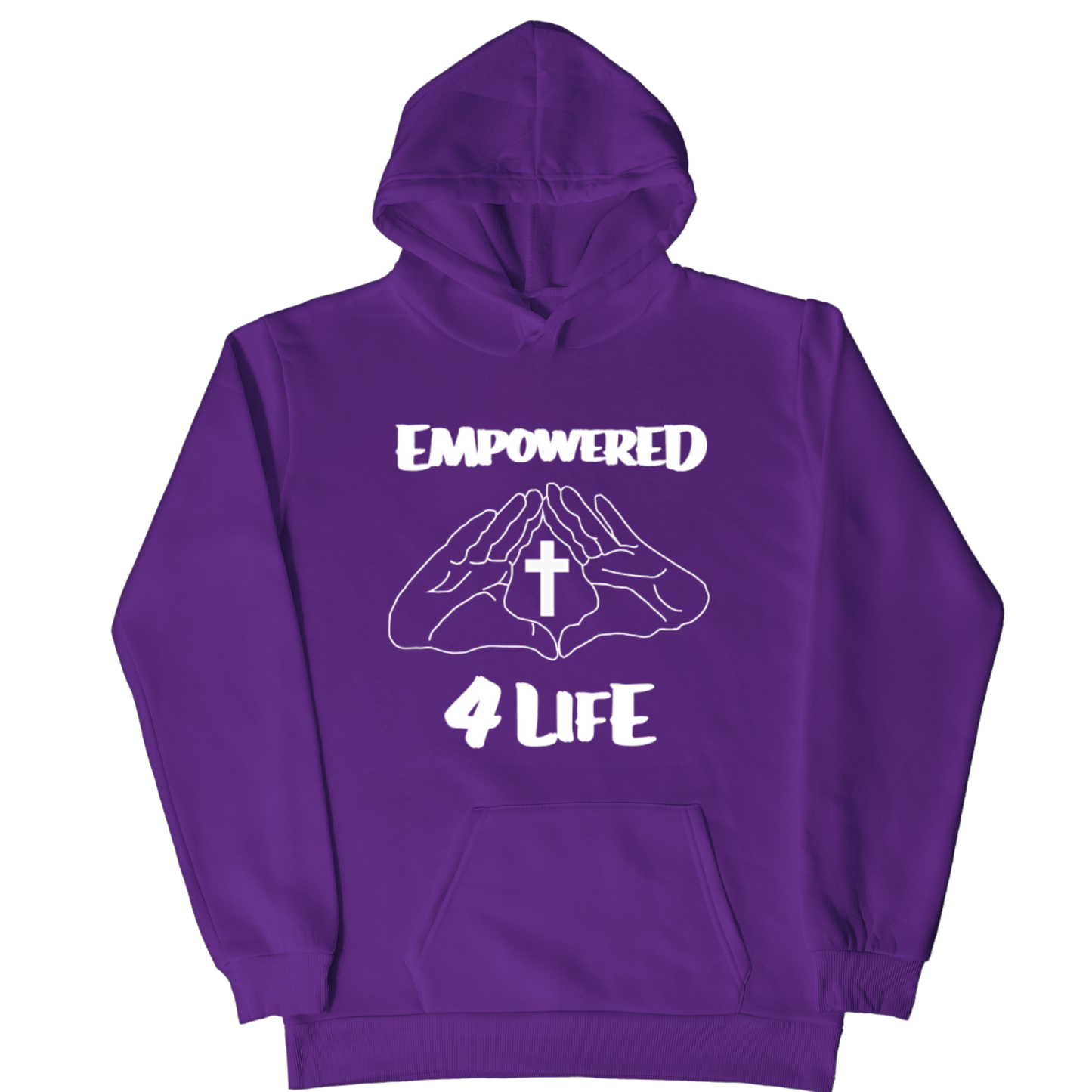E4L White Logo Sweater