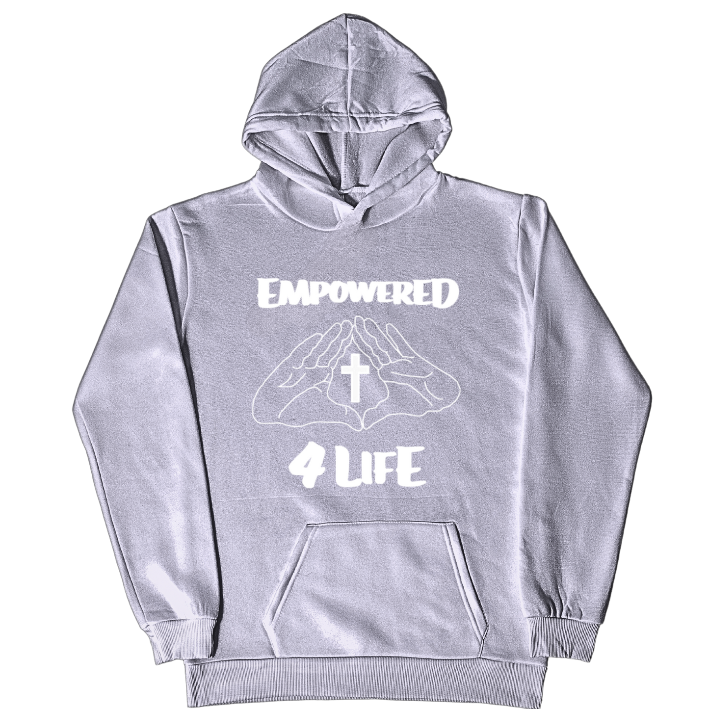 E4L White Logo Sweater