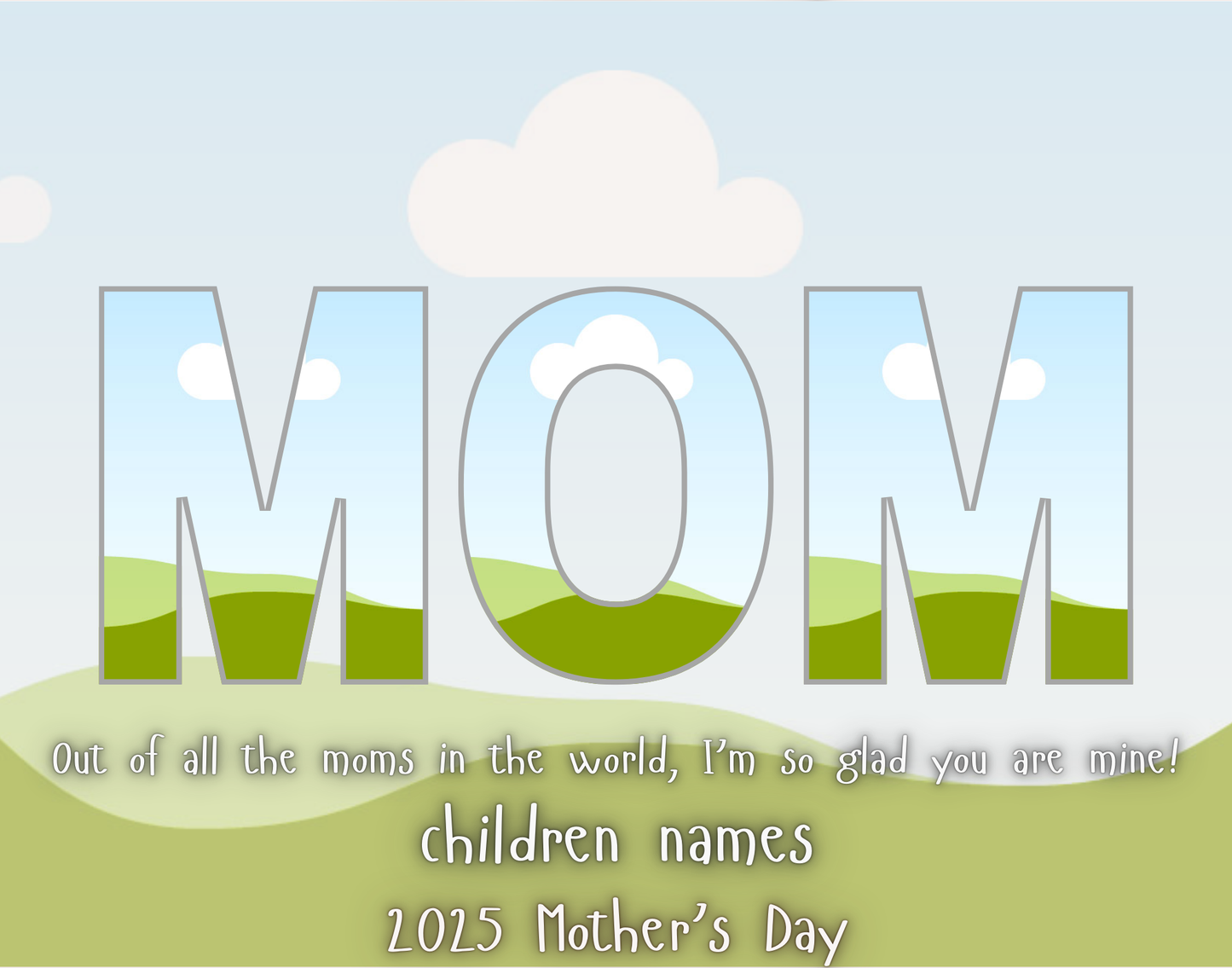 Mother's Day Photo Collage