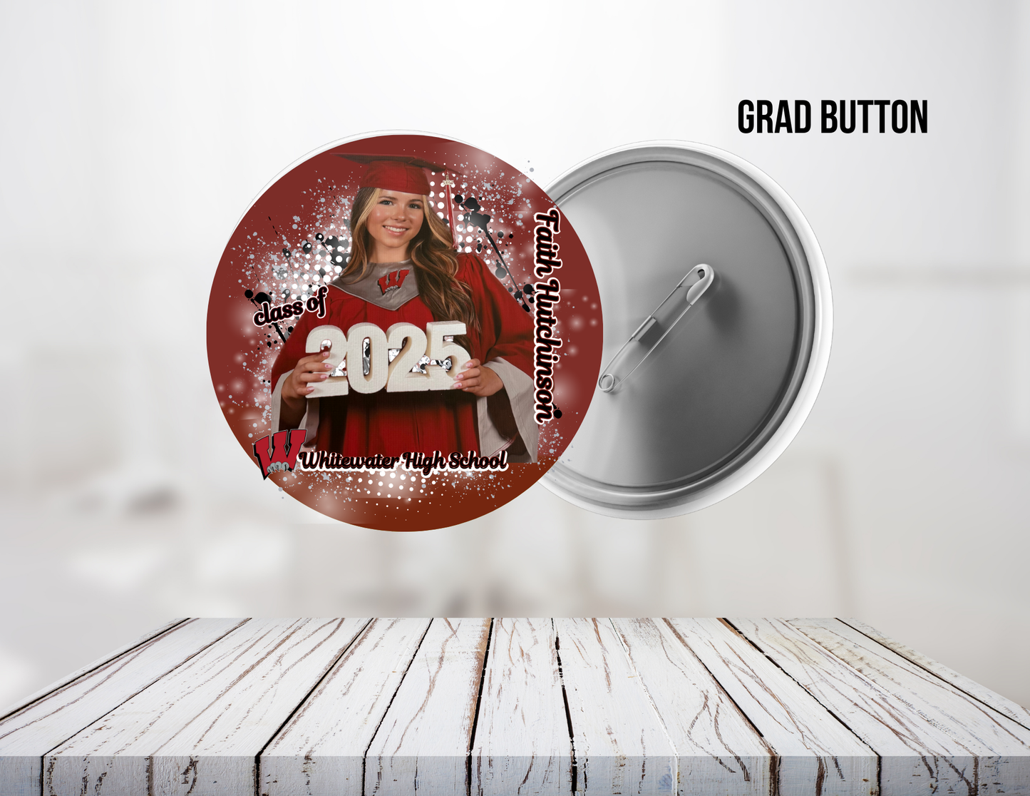 Custom Pin Button