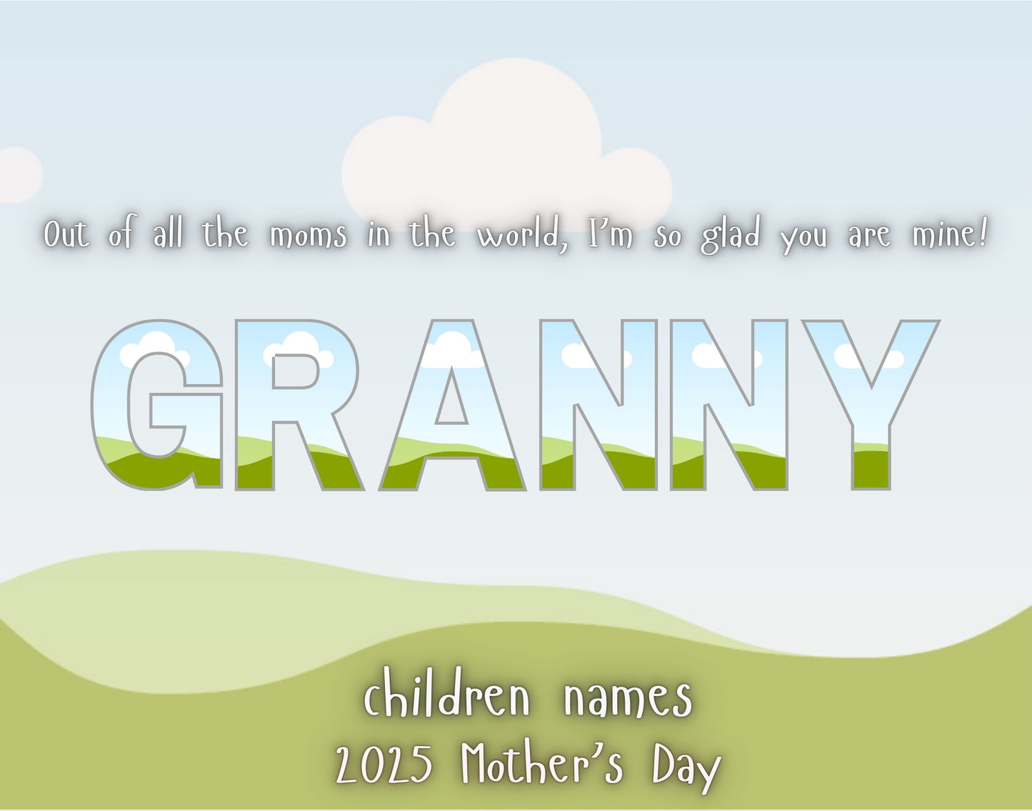 Mother's Day Photo Collage