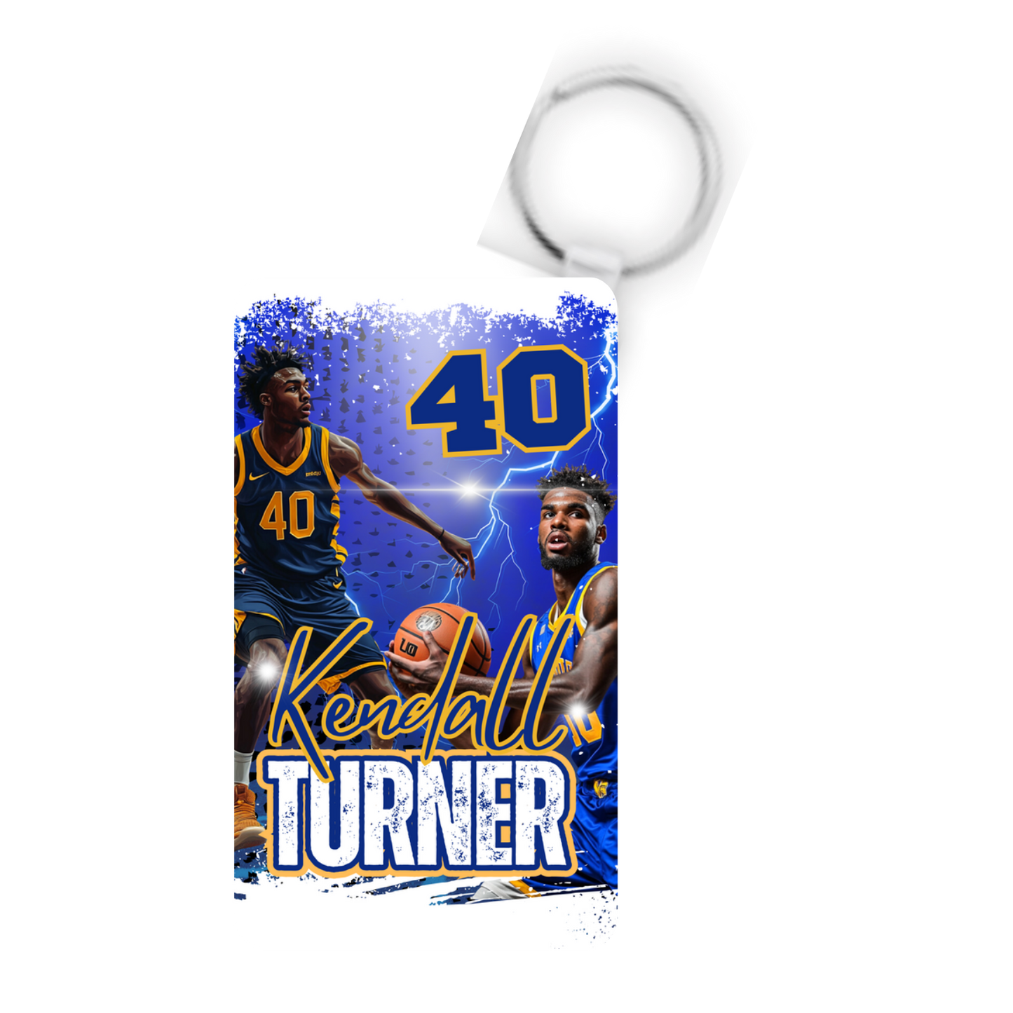 Basketball Keychain