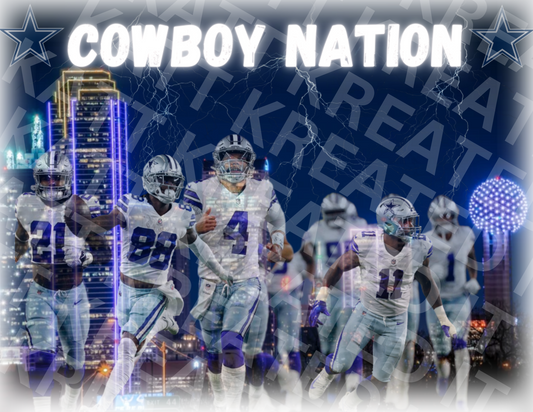 Dallas Cowboys Football Design *DIGITAL DOWNLOAD ONLY*