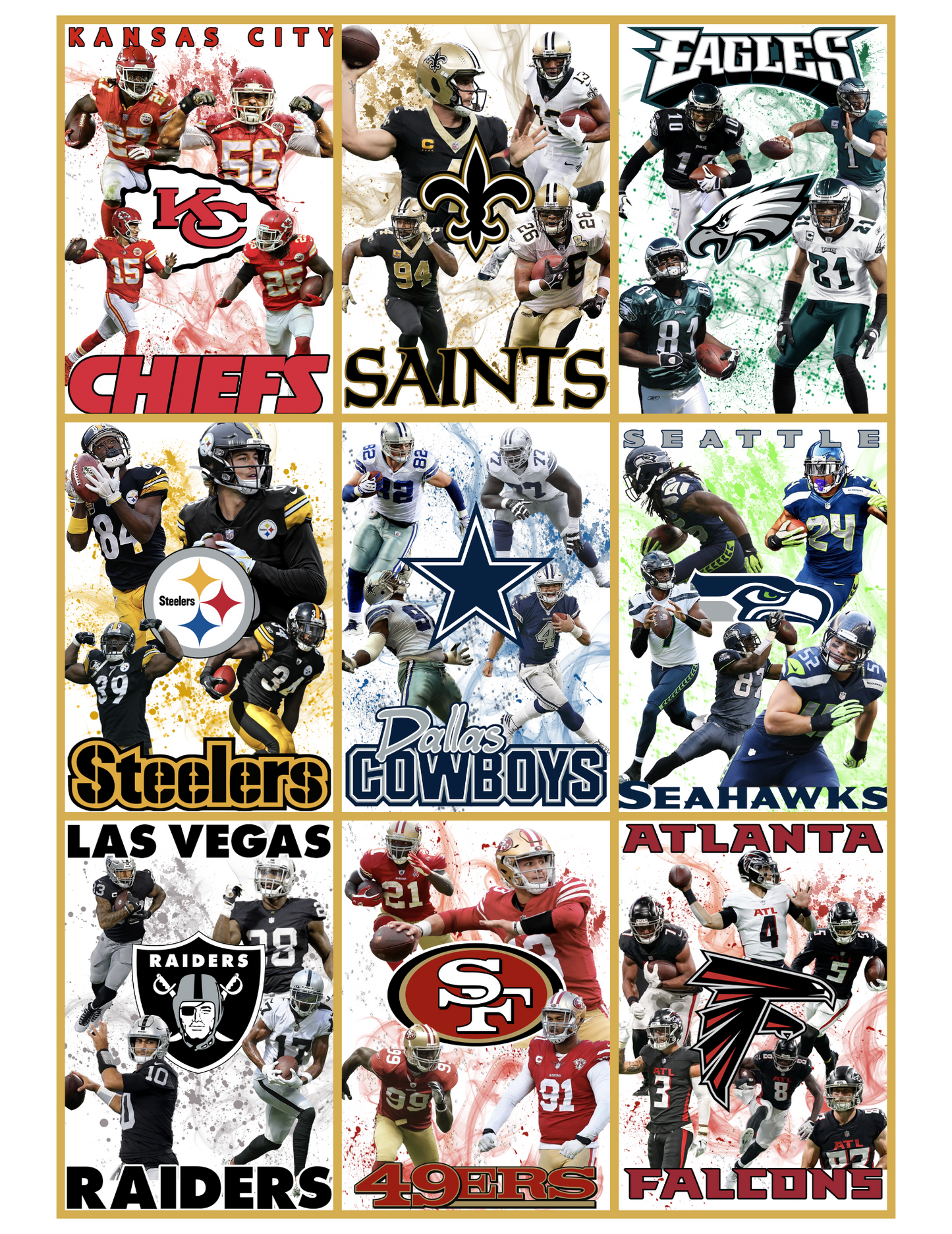 NFL Bundle (All 32 teams) *DIGITAL DOWNLOAD ONLY*