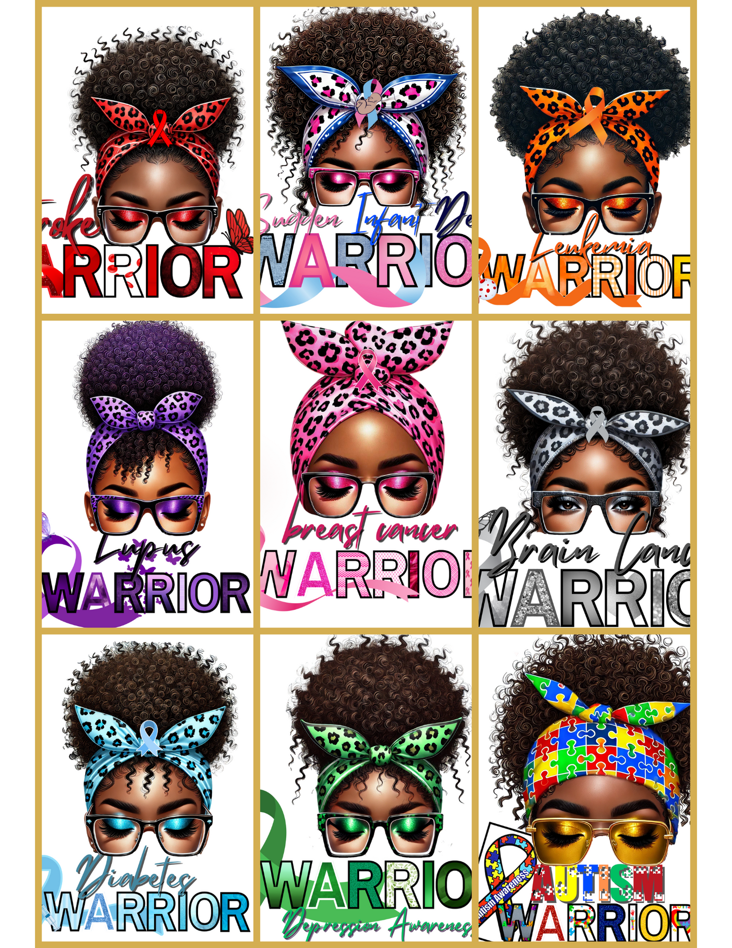 Awareness Digital Kit (34 Editable Canva Design) *DIGITAL DOWNLOAD ONLY*
