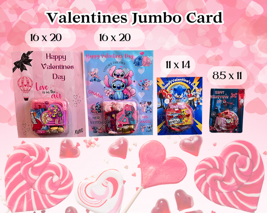 Custom Jumbo Valentine's Cards