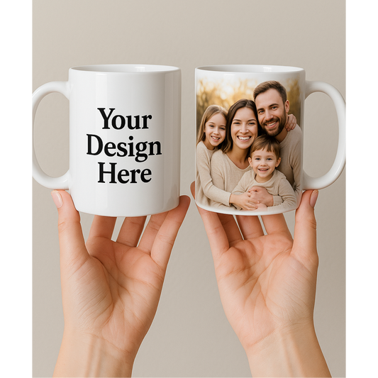 Custom Made to Order 110z Mugs