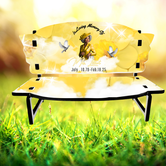 Memorial Keepsake Bench