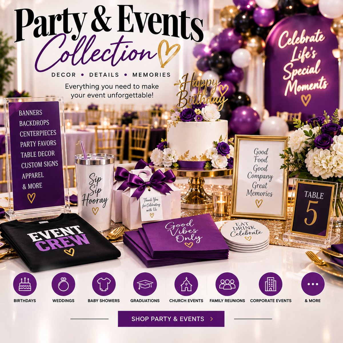Party & Events