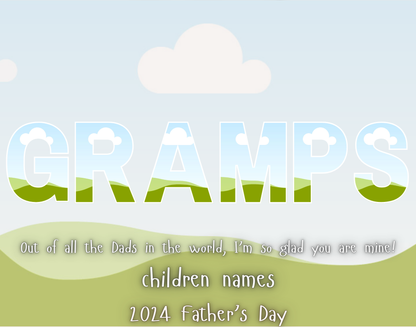 Father's Day Photo Collage