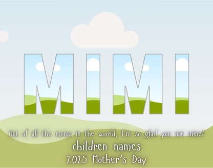 Mother's Day Photo Collage