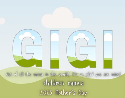 Mother's Day Photo Collage