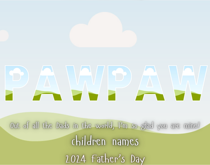 Father's Day Photo Collage