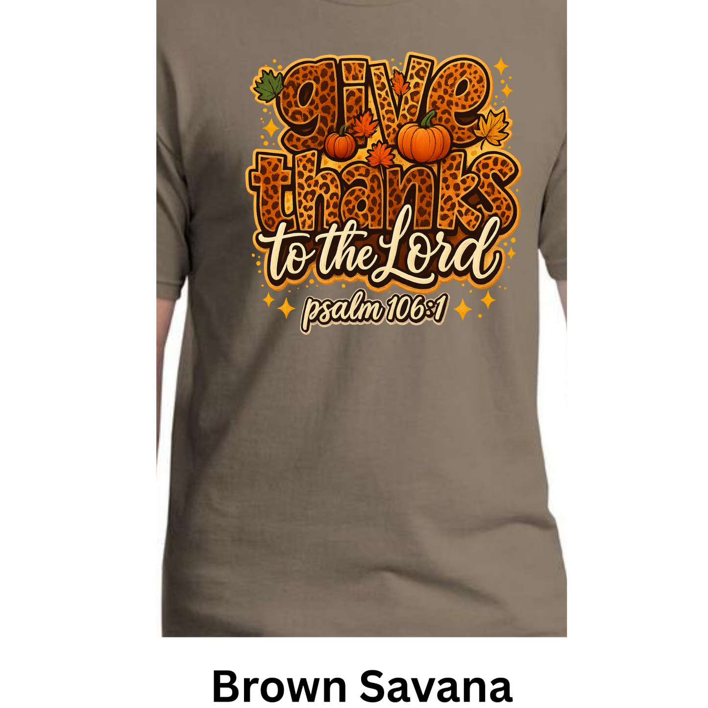 Give Thanks To The Lord