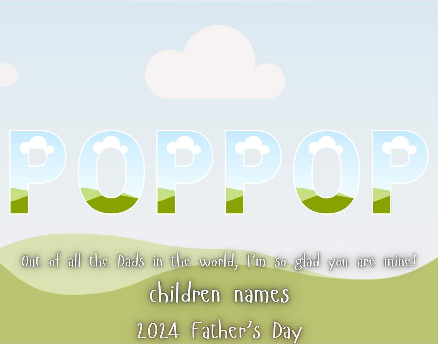 Father's Day Photo Collage