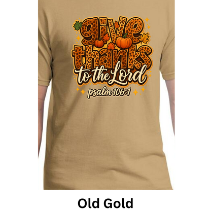 Give Thanks To The Lord