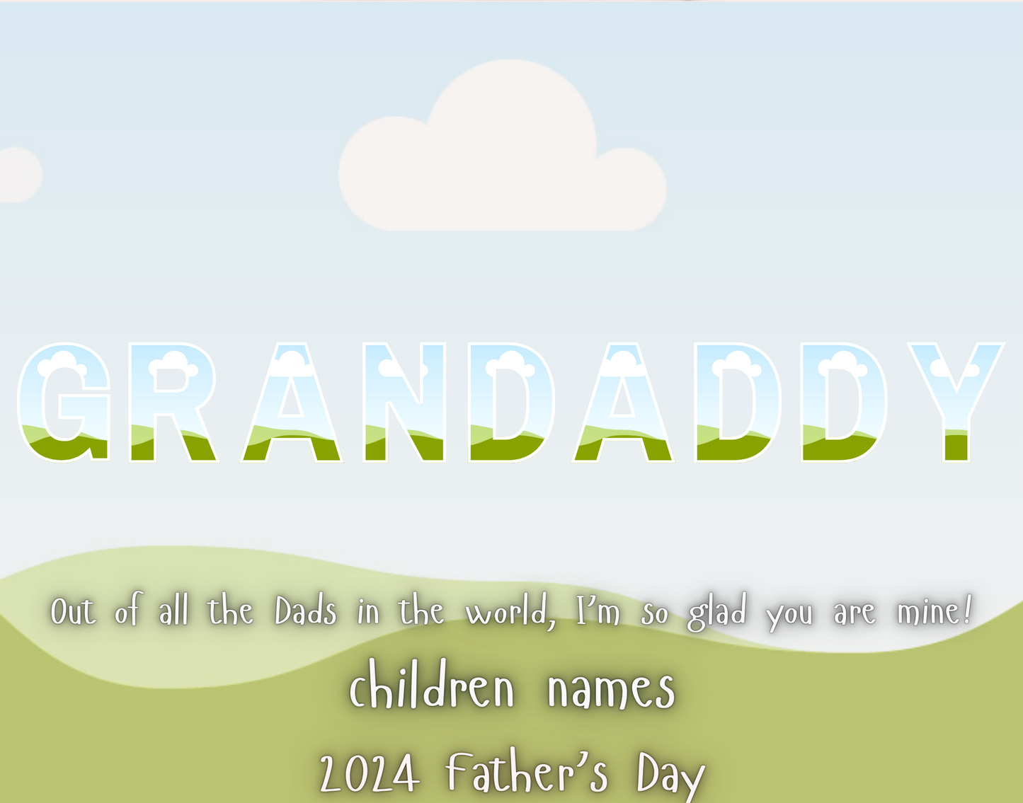 Father's Day Photo Collage