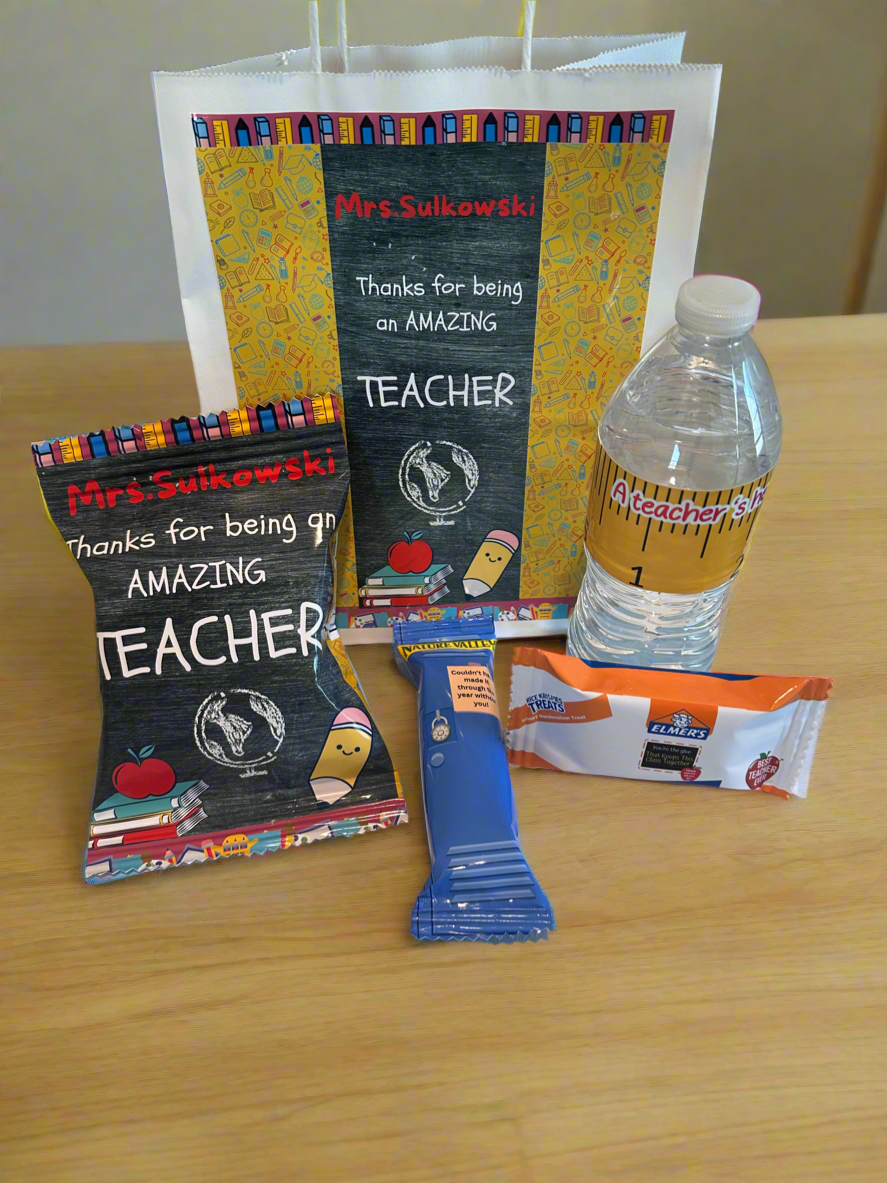 Teachers Appreciate Day Treat Bag