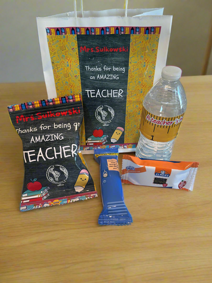 Teachers Appreciate Day Treat Bag