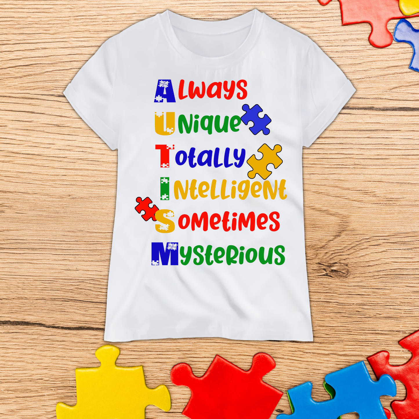 Autism PNG Design *DIGITAL DOWNLOAD ONLY*