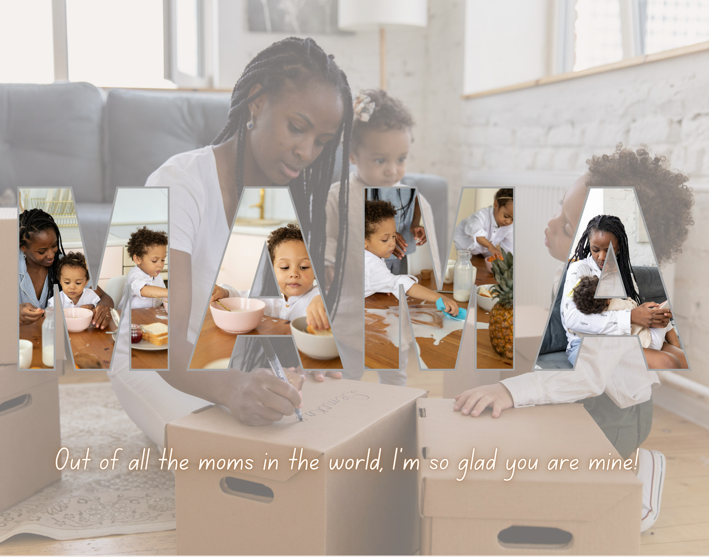 Mother's Day Photo Collage