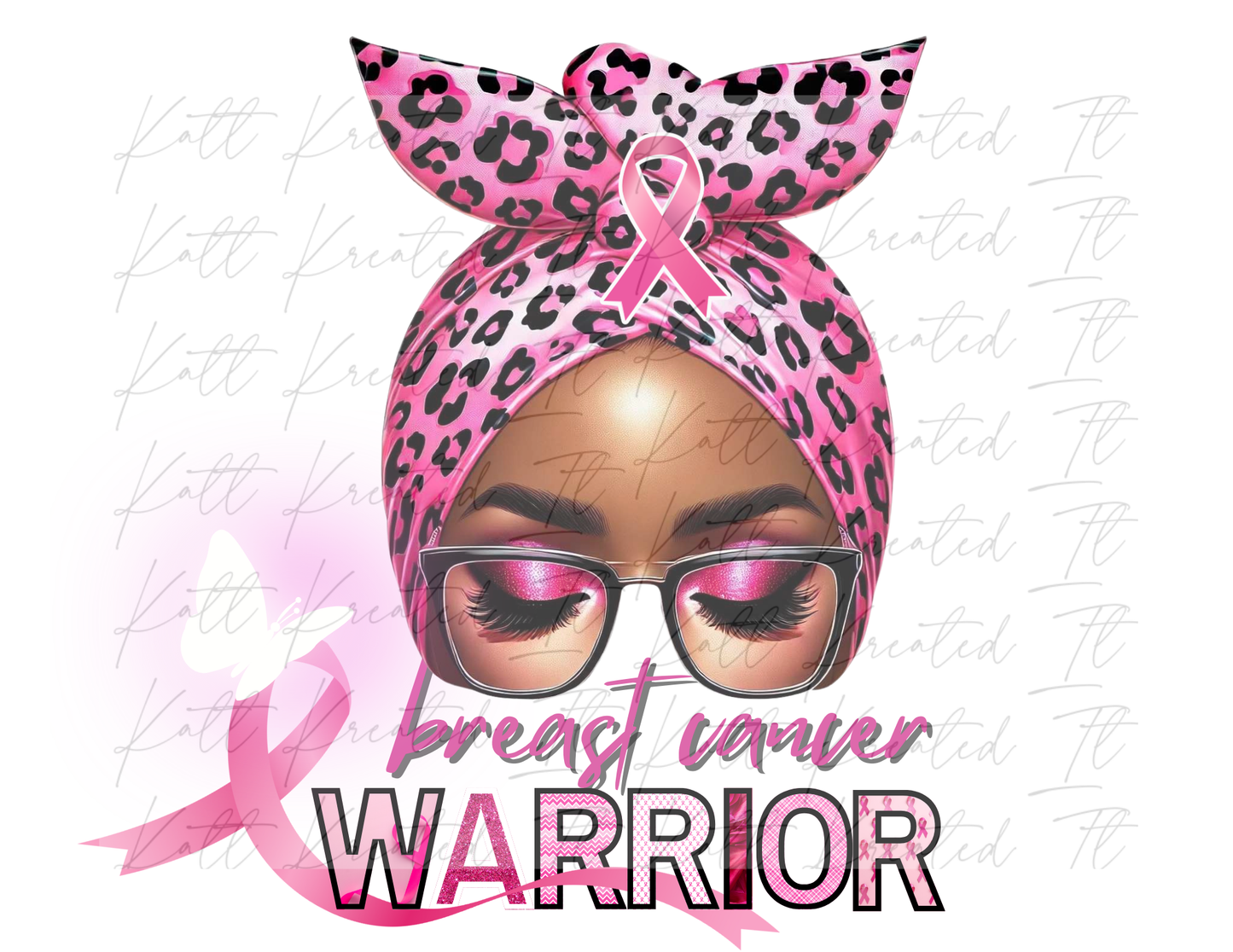 Single Pink #2 Breast Cancer Editable Canva Design *DIGITAL DOWNLOAD ONLY*