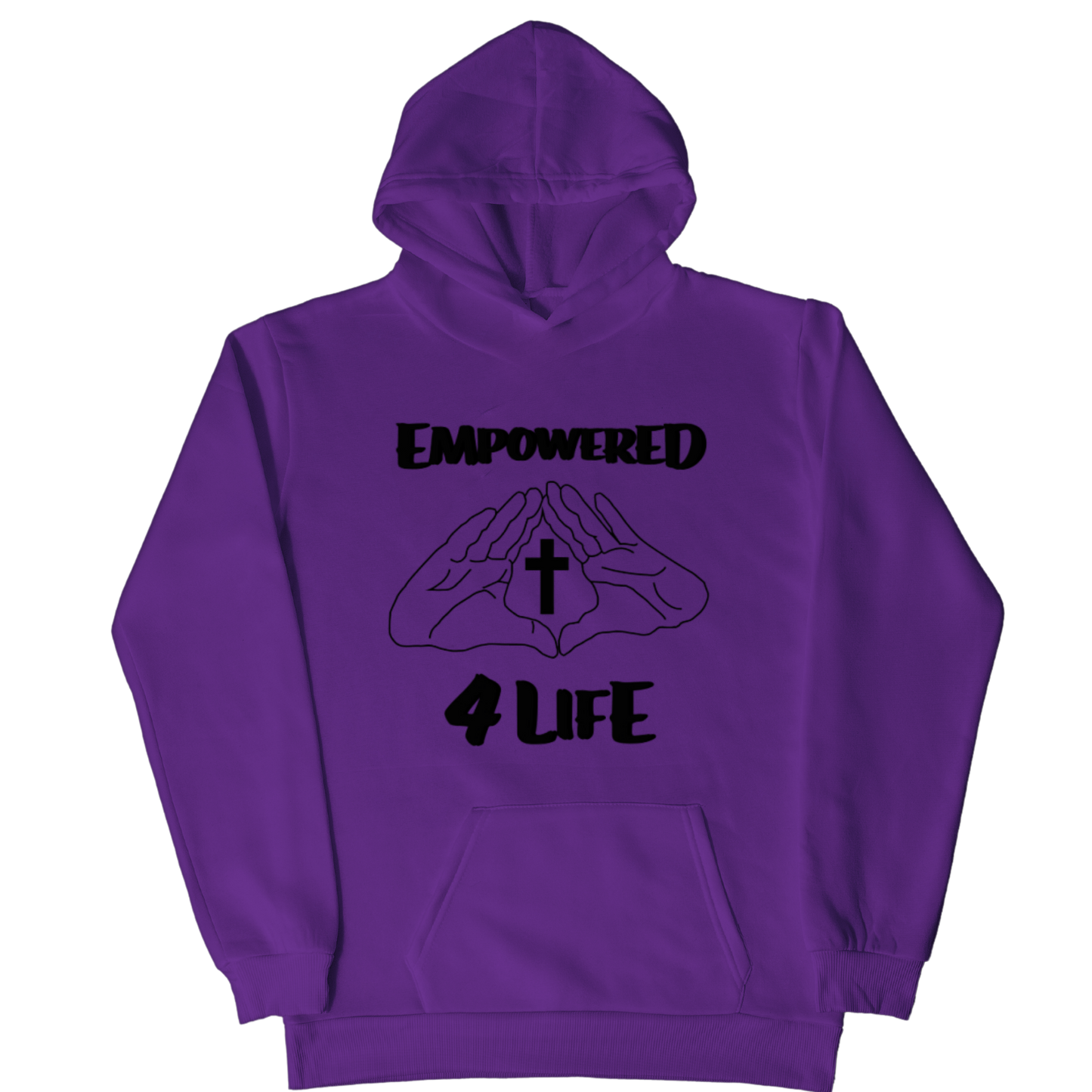 E4L Black Logo DTF Sweater