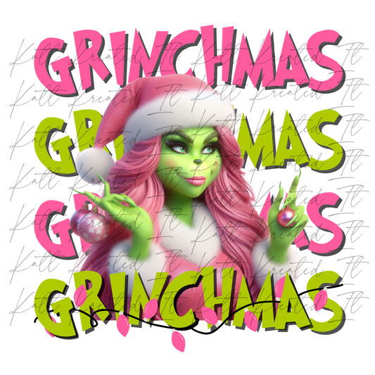 Grinchmas PNG *DIGITAL DOWNLOAD ONLY*