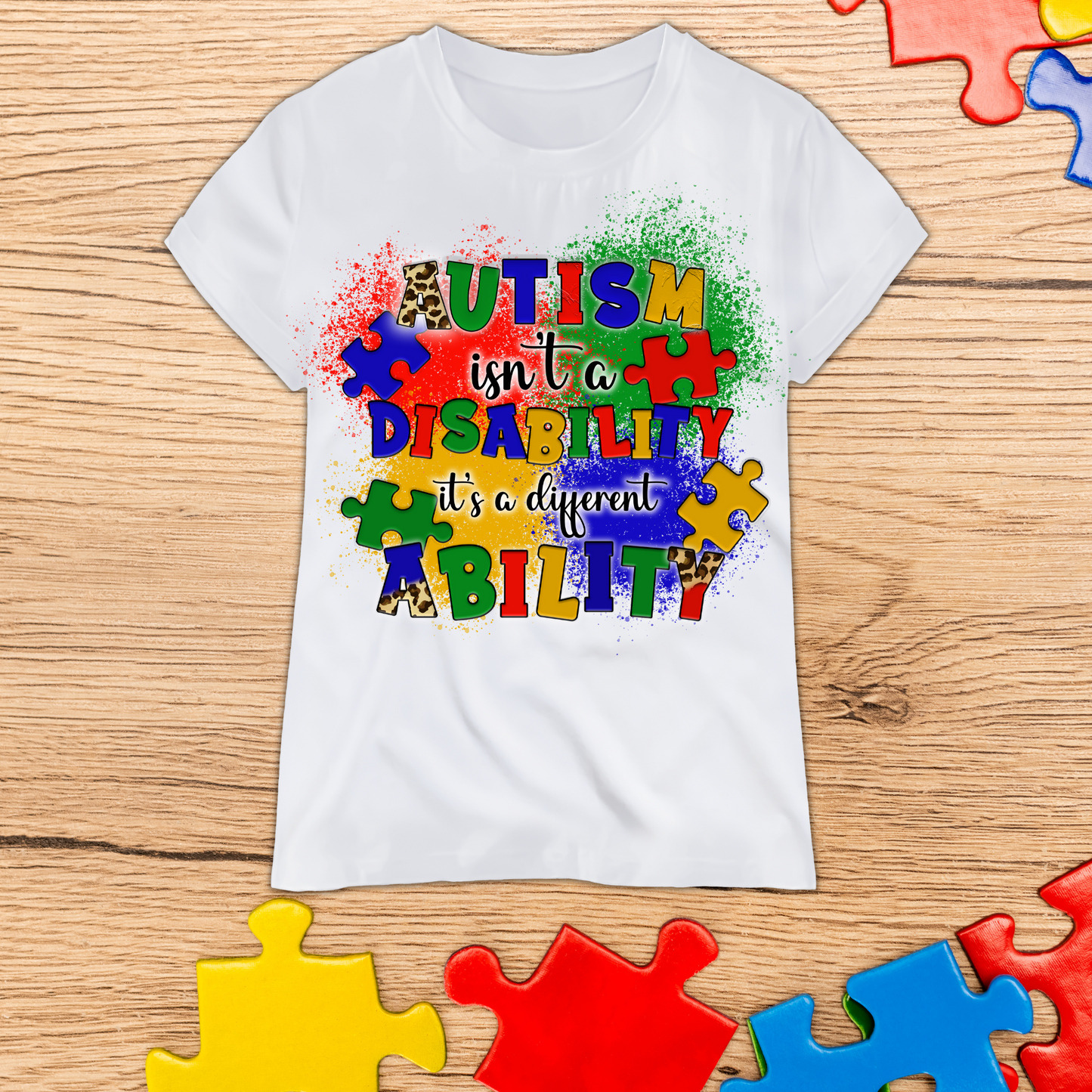 Autism isn't a disability PNG  *DIGITAL DOWNLOAD ONLY*