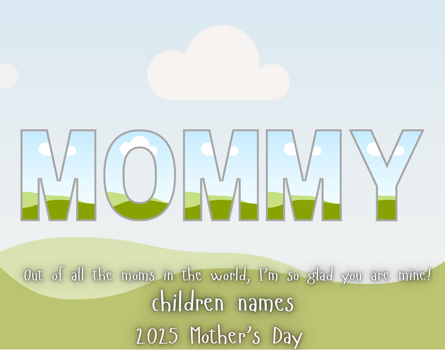 Mother's Day Photo Collage