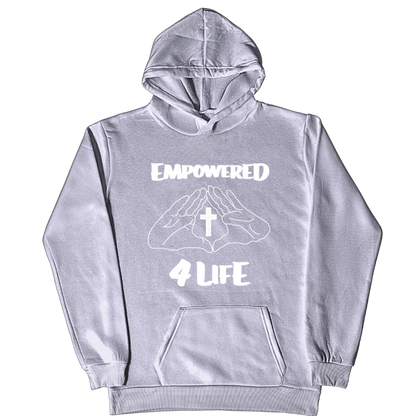 E4L White Logo DTF Sweater