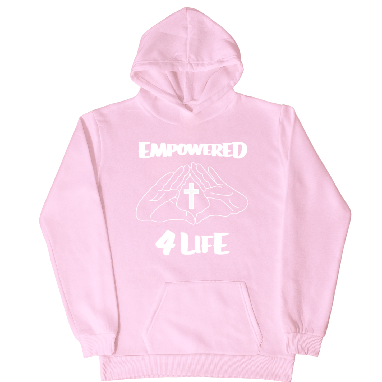 E4L White Logo DTF Sweater