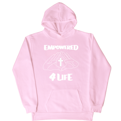 E4L White Logo DTF Sweater