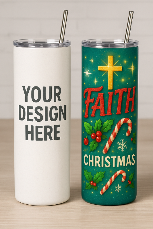 Custom Christmas Tumbler
