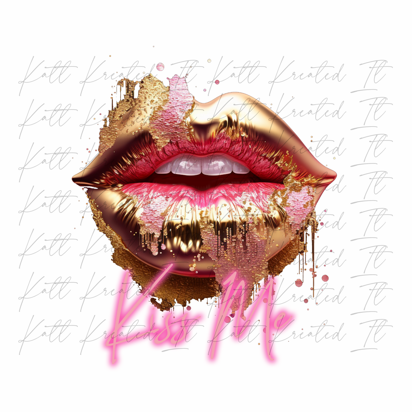 Kiss me Lip Duo PNG (2 Designs) *DIGITAL DOWNLOAD ONLY*