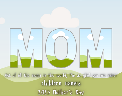 Mother's Day Photo Collage