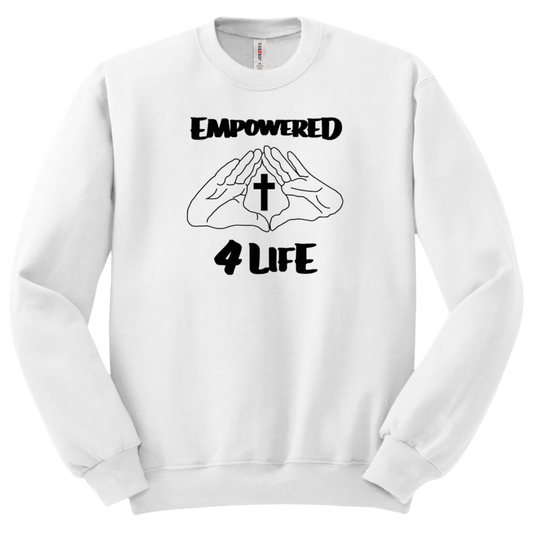 Youth E4L Black Logo Sweater