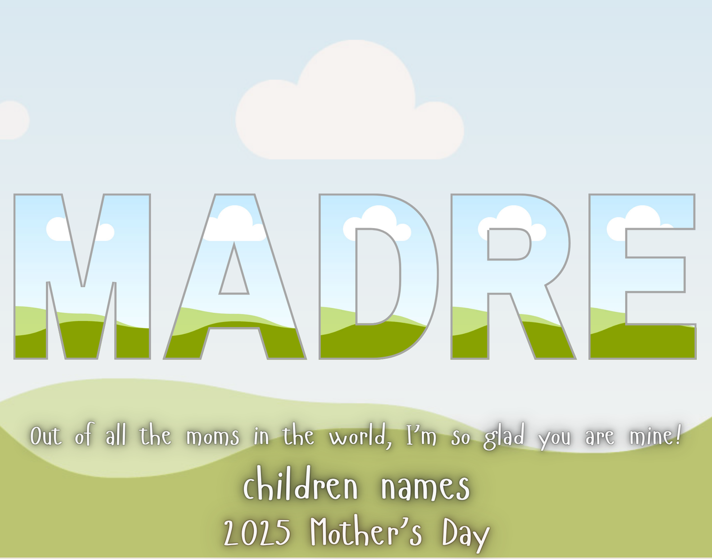 Mother's Day Photo Collage