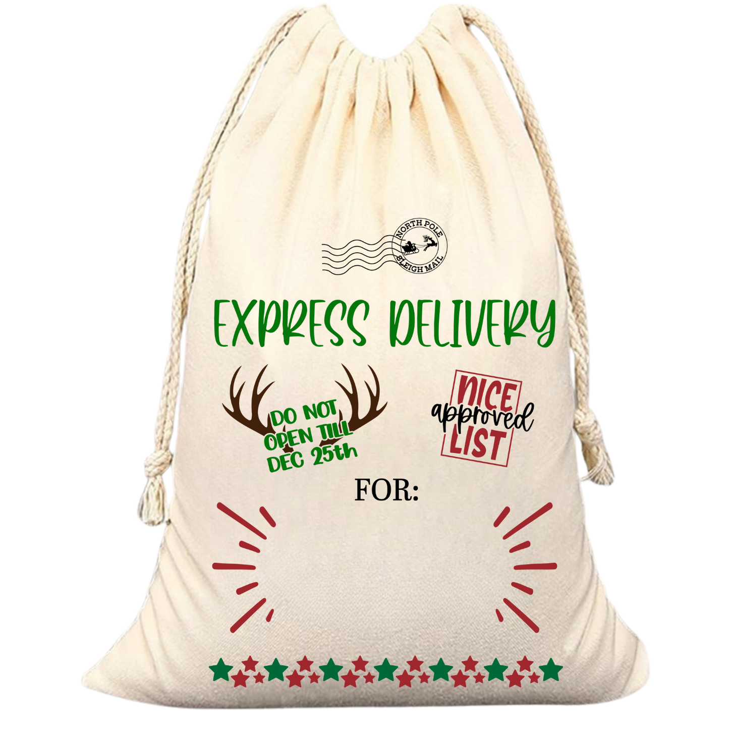 Custom Santa Sack