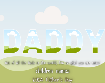 Father's Day Photo Collage