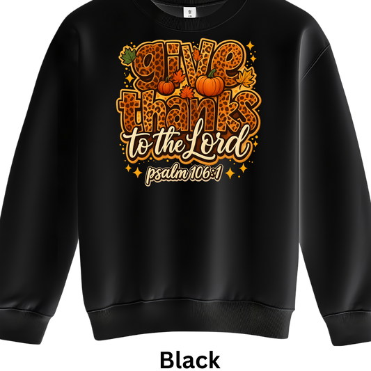 Give Thanks To The Lord