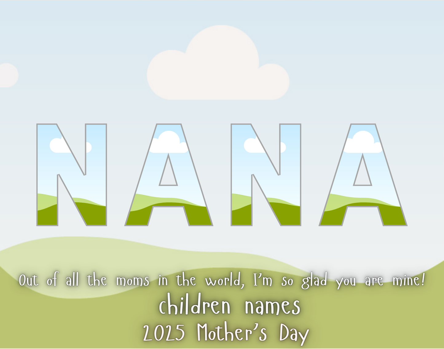 Mother's Day Photo Collage